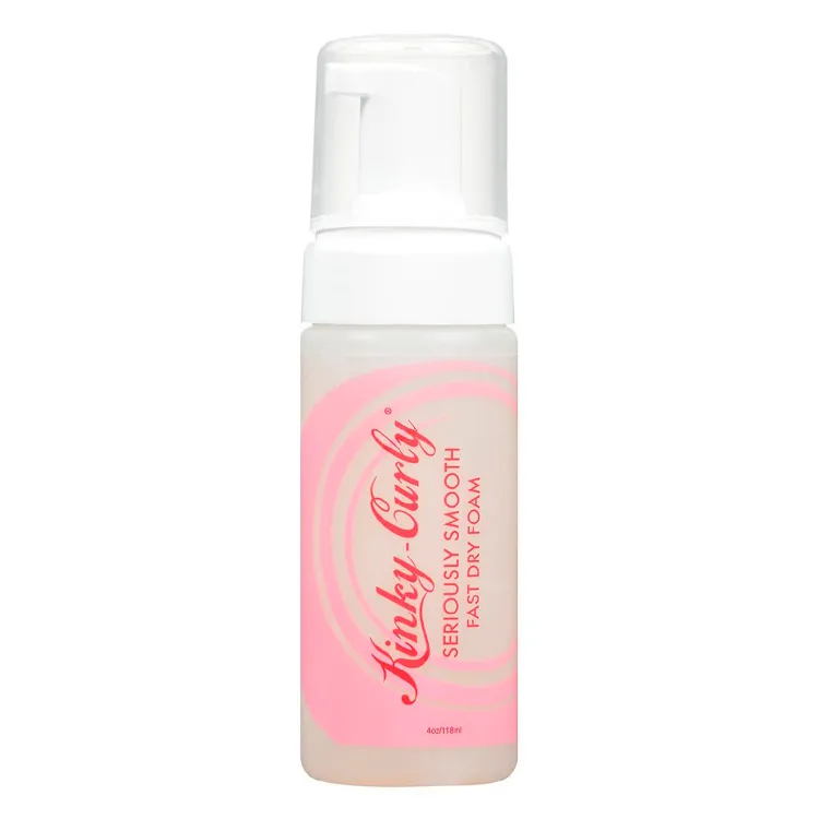 Kinky Curly Seriously Smooth Fast Dry Foam 118ml