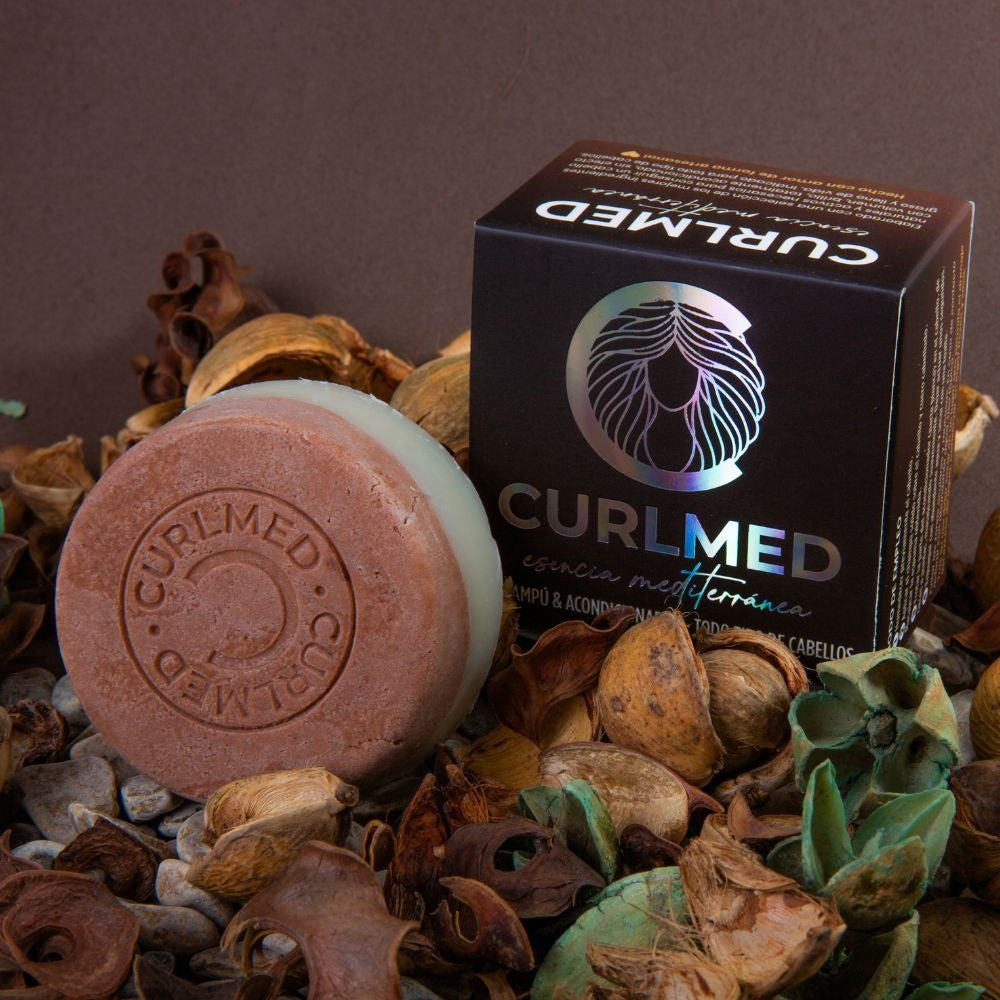 CurlMed Solid Shampoo + Conditioner for All Hair Types 70g