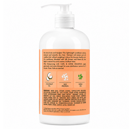 Shea Moisture Coconut &amp; Hibiscus Curl &amp; Shine Shampoo and Conditioner Pack