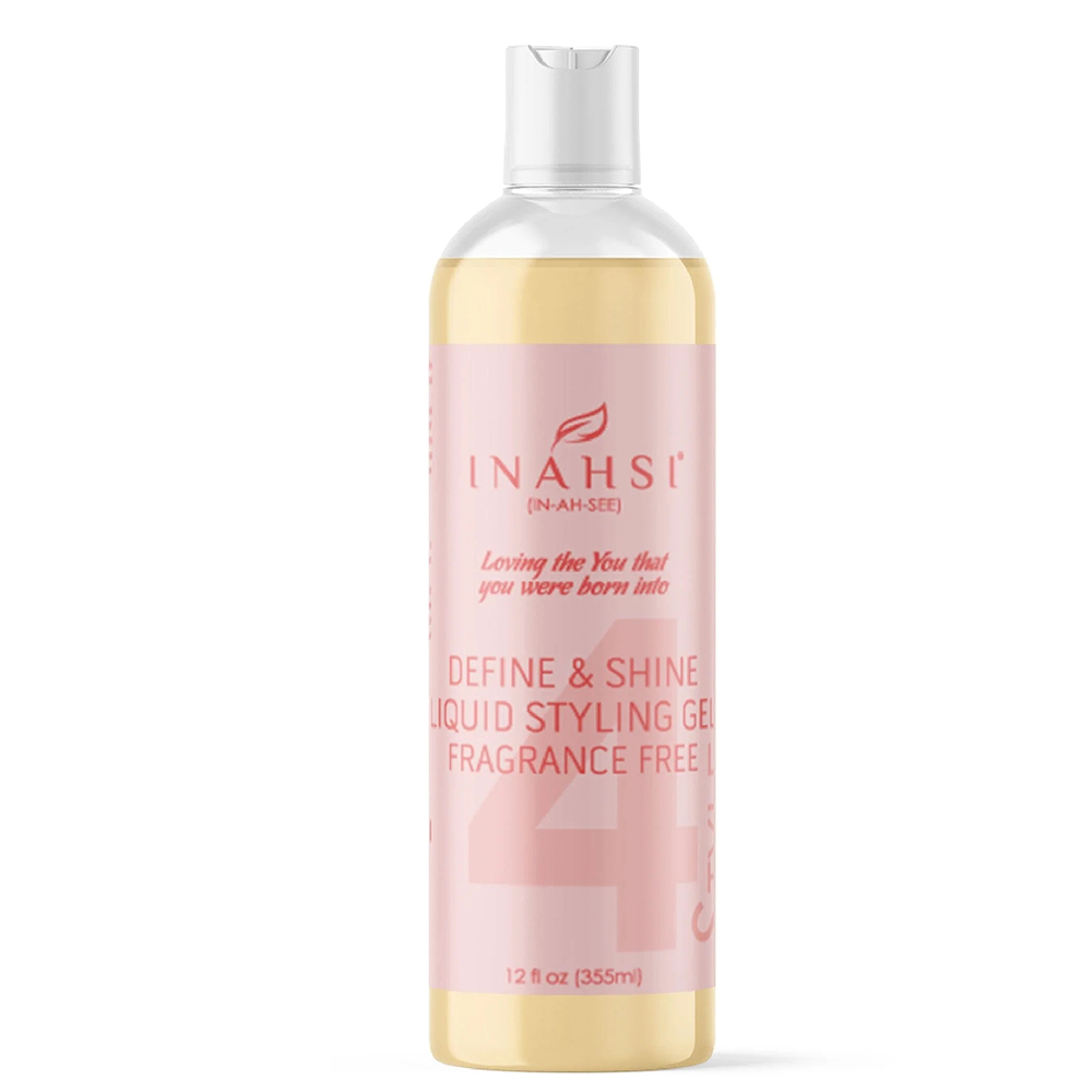 Inahsi Naturals Define &amp; Shine Liquid Styling Gel Fragrance-Free