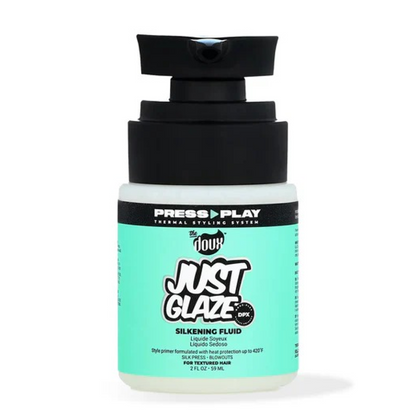 The Doux Press Play Just Glaze Silkening Fluid 2oz