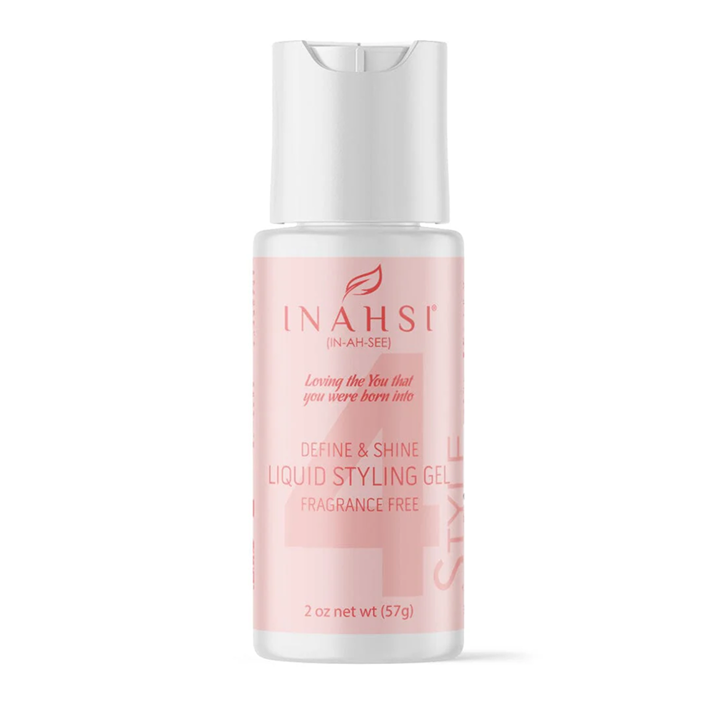 Inahsi Naturals Define &amp; Shine Liquid Styling Gel Fragrance-Free