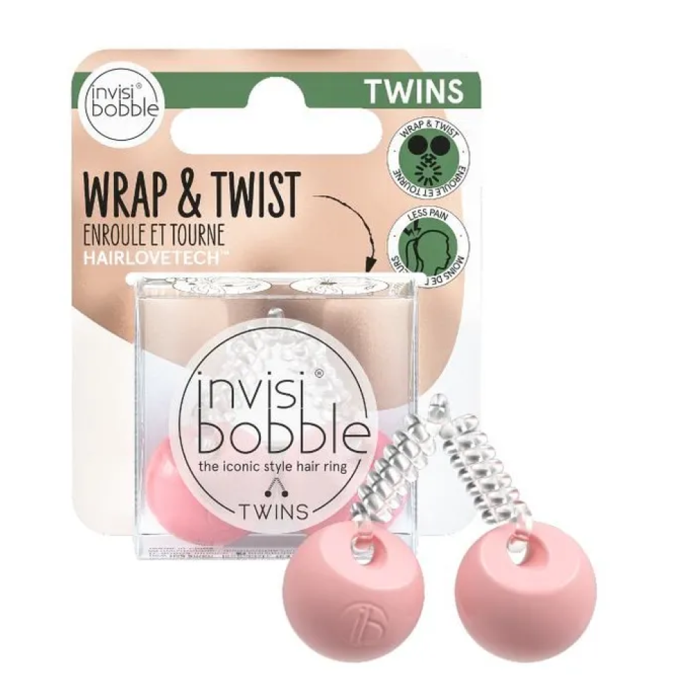 Invisibobble Original Twins Purrfection Strawberry
