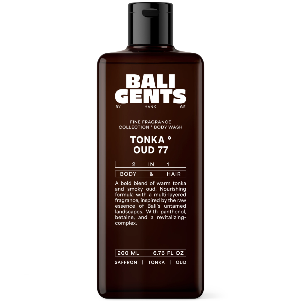 Bali Gents Bodywash Tonka Oud 77 200ml