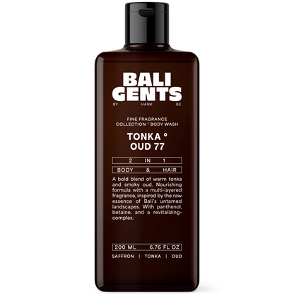 Bali Gents Bodywash Tonka Oud 77 200ml