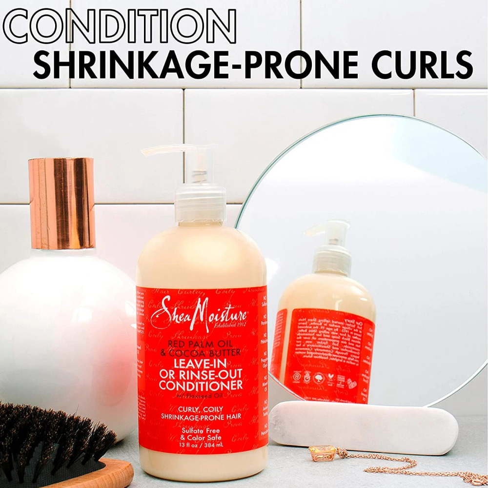 Shea Moisture Red Palm Oil &amp; Cocoa Butter Hi-Slip Detangling Shampoo 384ml