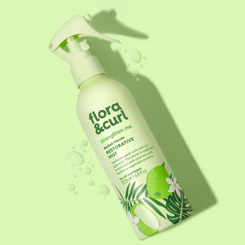 Flora &amp; Curl Baobab Marula Restorative Mist 200ml