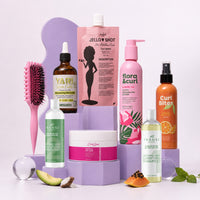 CurlyNest Professional/Pro Kit for Salon-Style Curl Care Essentials