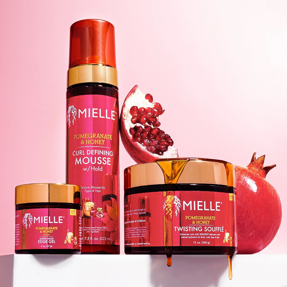 Mielle Pomegranate &amp; Honey Blend Super Hold Edge Gel 2oz