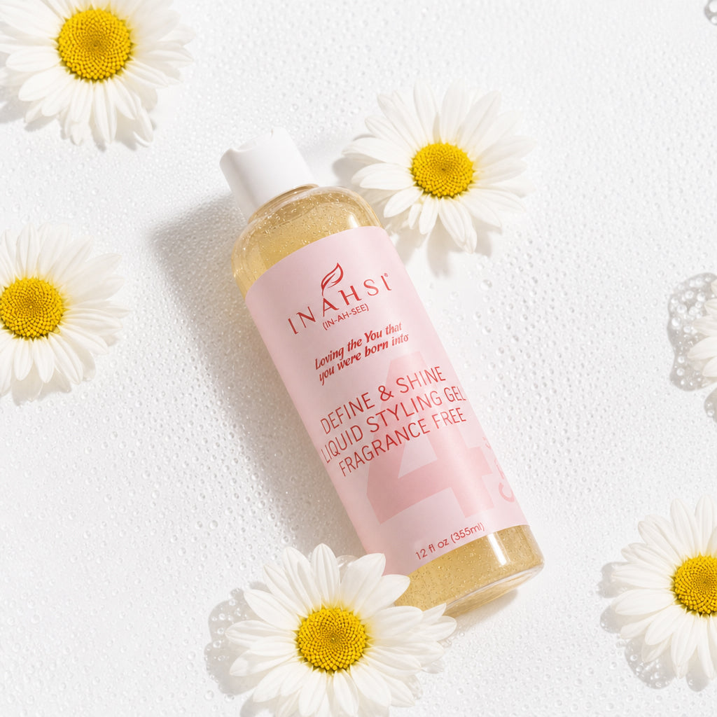 Inahsi Naturals Define &amp; Shine Liquid Styling Gel Fragrance-Free