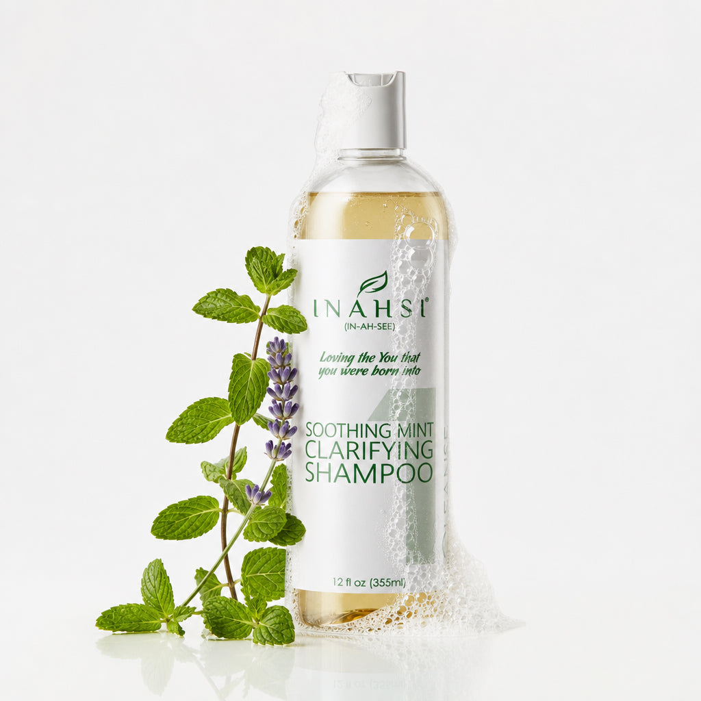 Inahsi Naturals Soothing Mint Clarifying Shampoo