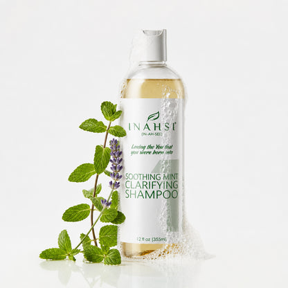 Inahsi Naturals Soothing Mint Clarifying Shampoo
