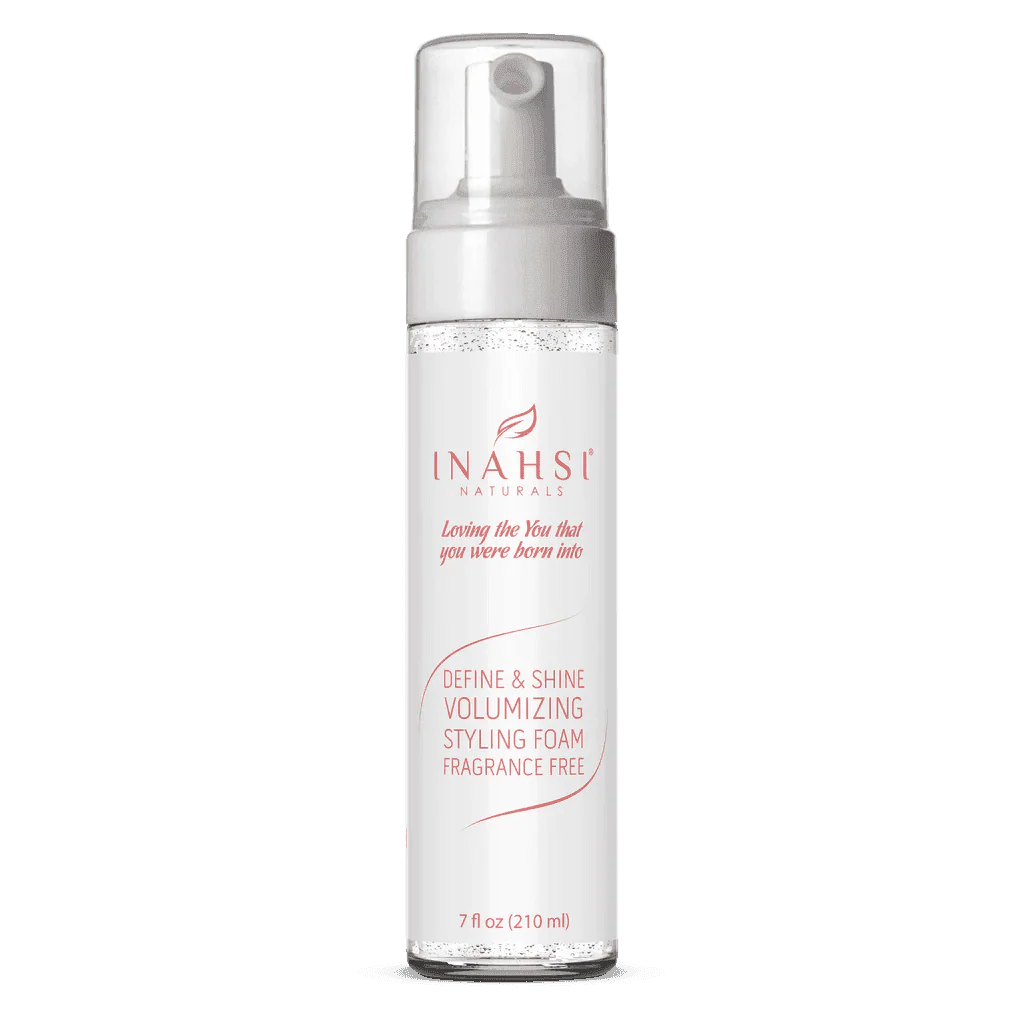 Inahsi Naturals Define &amp; Shine Volumizing Styling Foam