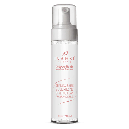 Inahsi Naturals Define &amp; Shine Volumizing Styling Foam
