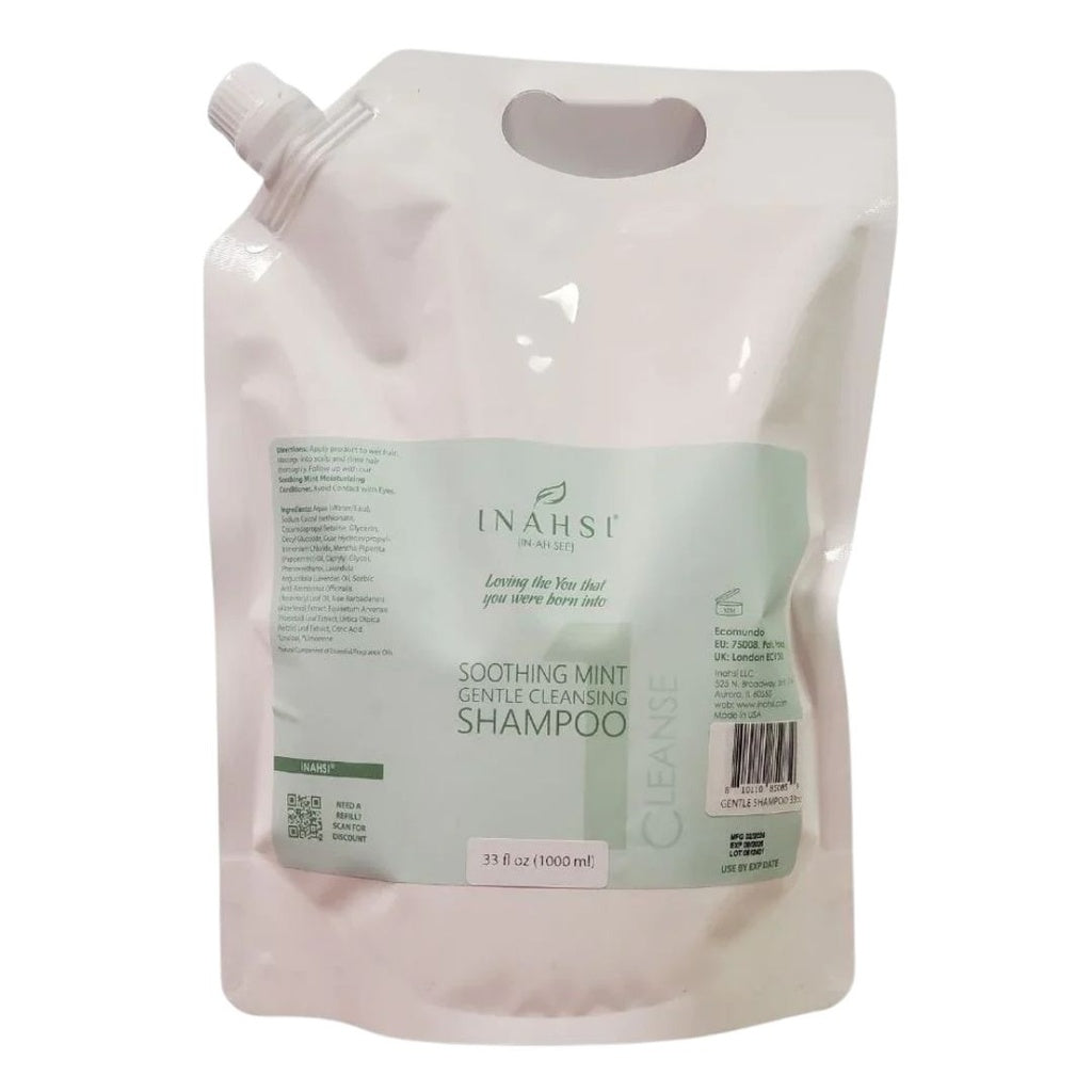 Inahsi Naturals Soothing Mint Gentle Cleansing Shampoo