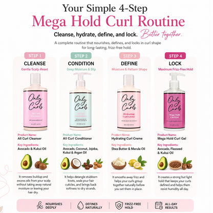 Only Curls Mega Hold Bundle