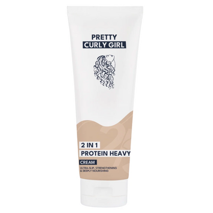Pretty Curly Girl 2 in 1 Protein Heavy Cream 250ml