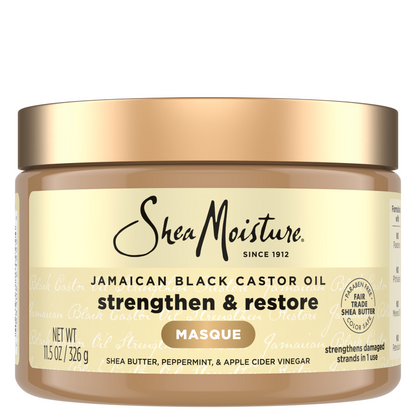 Shea Moisture Jamaican Black Castor Oil Strengthen &amp; Restore Treatment Mask 340g