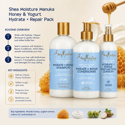 Shea Moisture Manuka Honey &amp; Yogurt Hydrate + Repair Pack