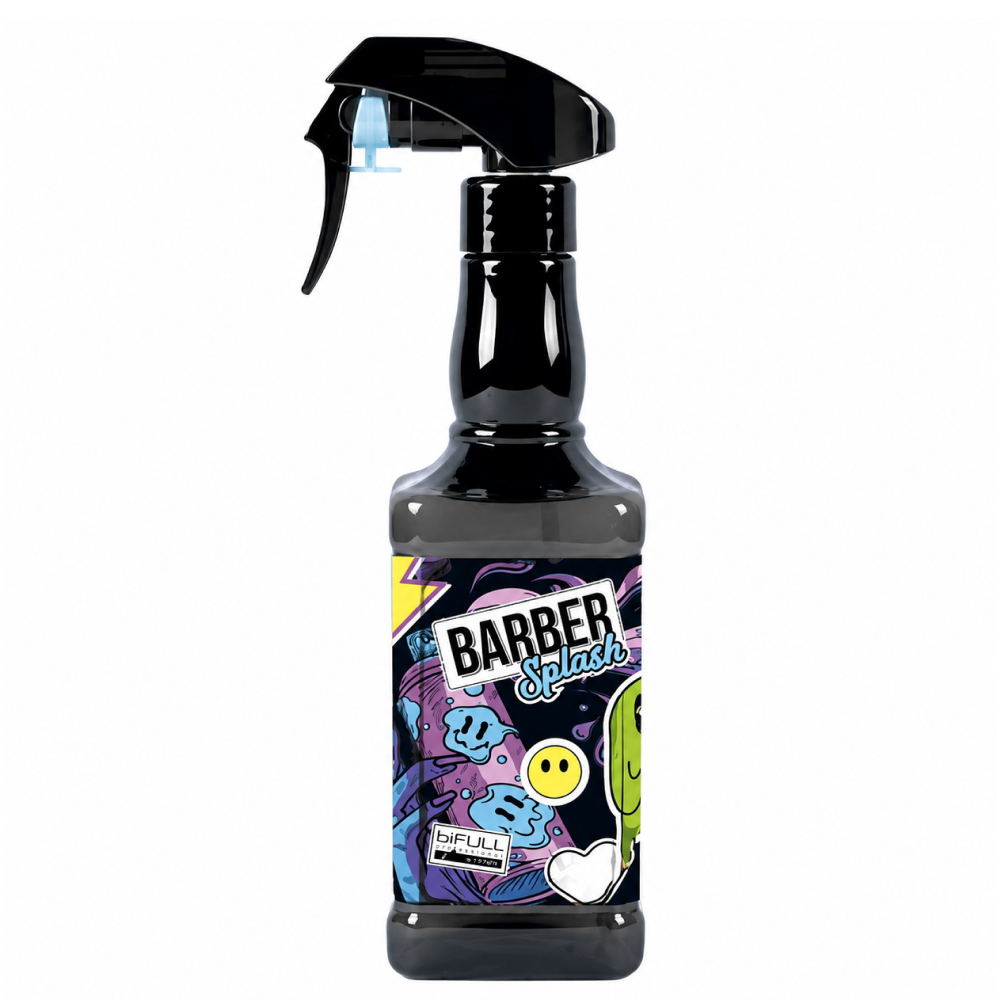 Bifull Barber Splash Spray Bottle Black 500ml