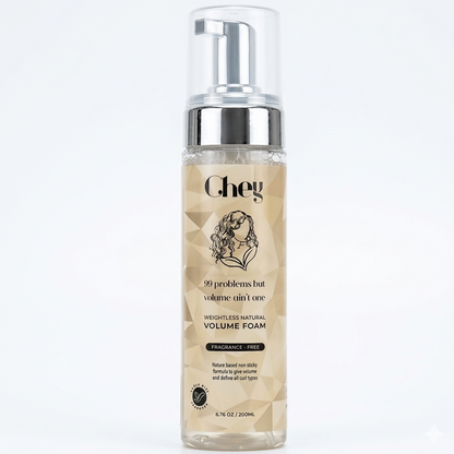 Chey Haircare Weightless Natural Volume Foam