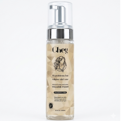 Chey Haircare Weightless Natural Volume Foam