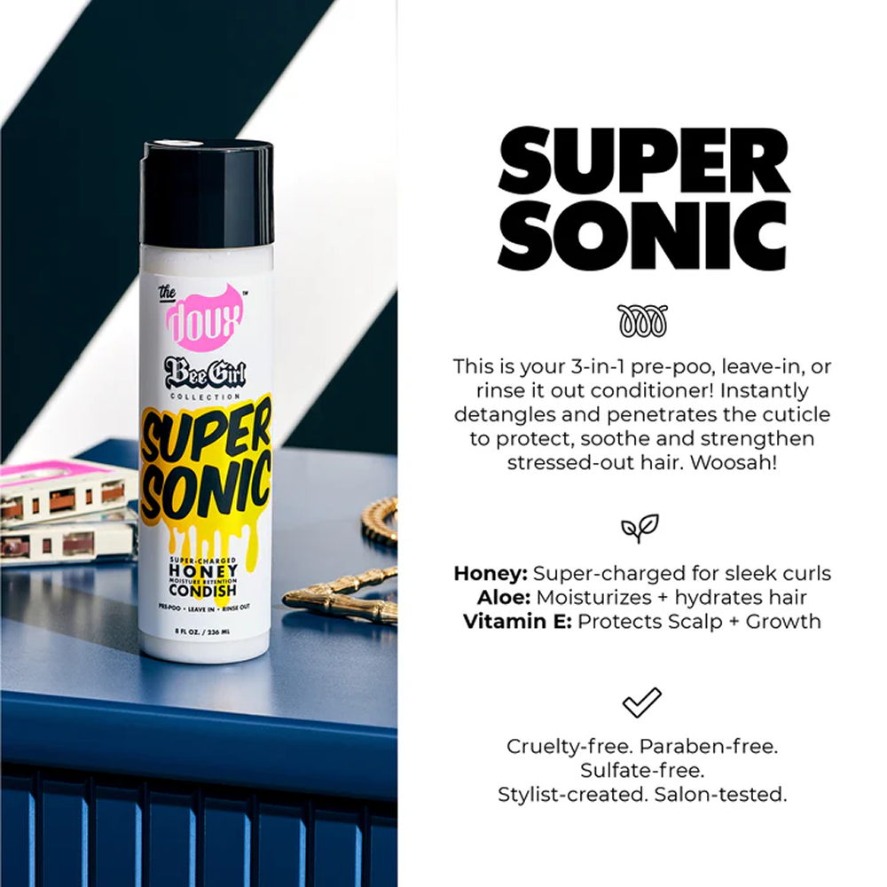 The Doux Bee Girl Supersonic Honey Condish 236ml