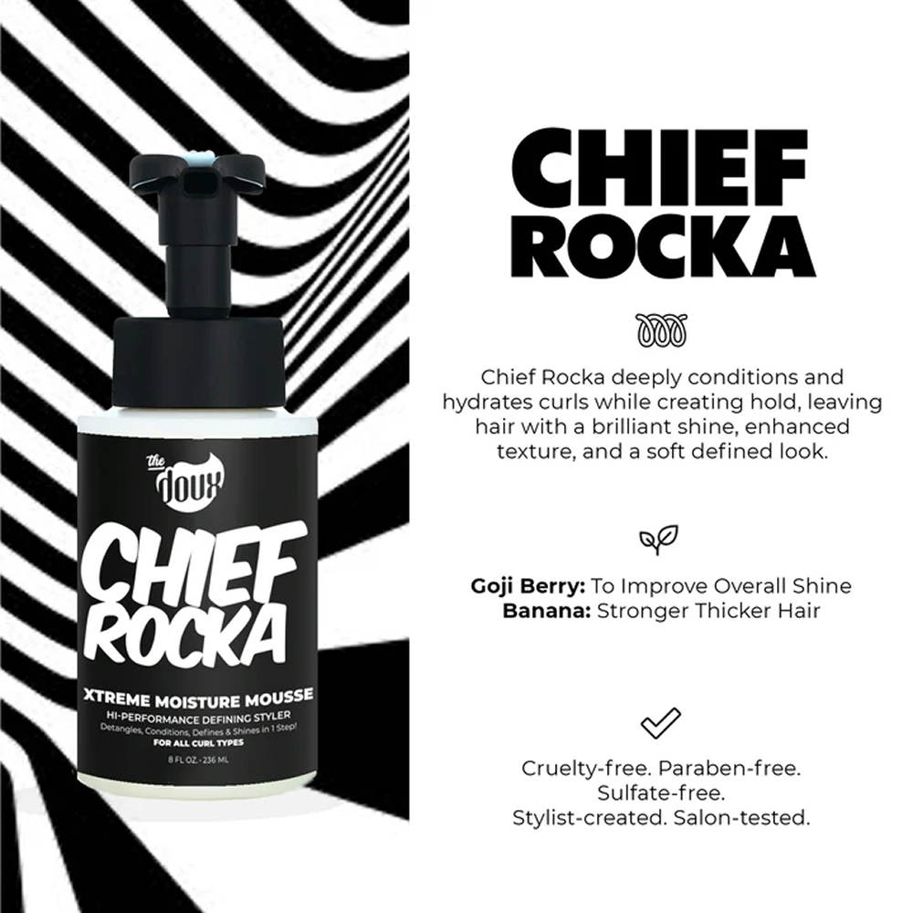 The Doux Chief Rocka Xtreme Mousse 8oz