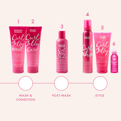 Umberto Giannini Curl Jelly Shine Leave-In Conditioning Curl Balm 180ml
