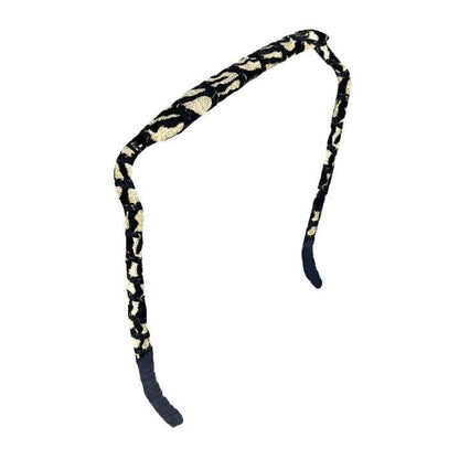 Zazzy Bandz Baige and Black Zebra