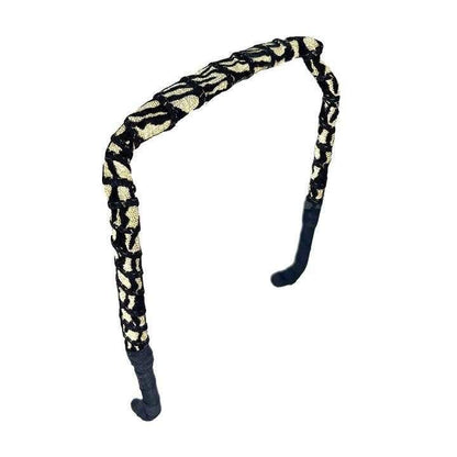 Zazzy Bandz Baige and Black Zebra