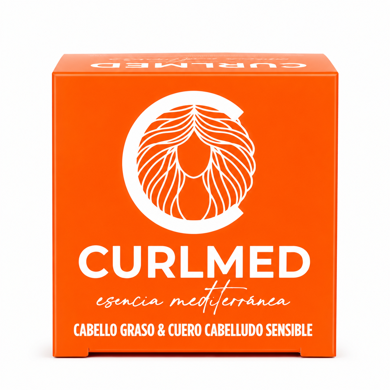 CurlMed Solid Shampoo for Oily Hair and Sensitive Scalp 80g