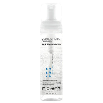 Giovanni Mousse Air Turbo Charged Hair Styling Foam 207ml