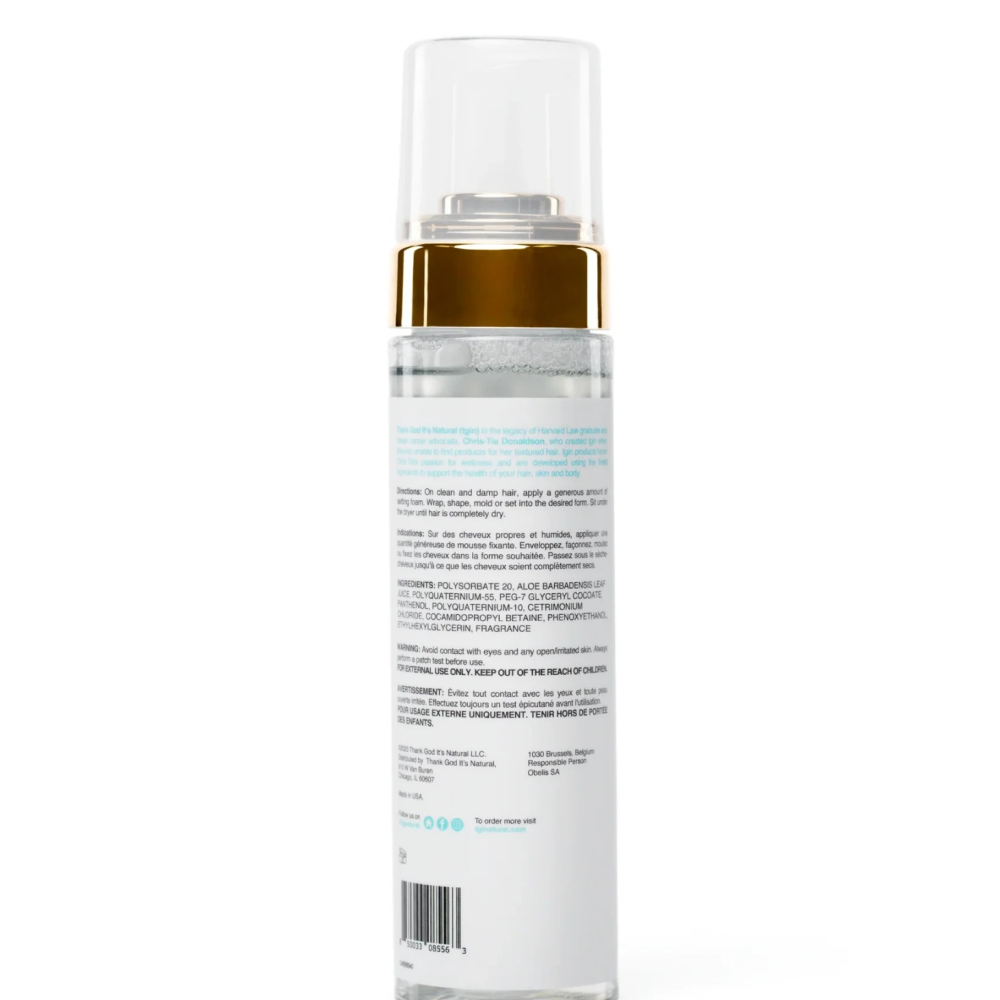 Tgin Miracle Styling Multi-Use Setting Foam 8oz