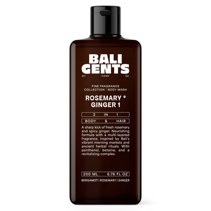 Bali Gents Bodywash Rosemary Ginger 1 200ml