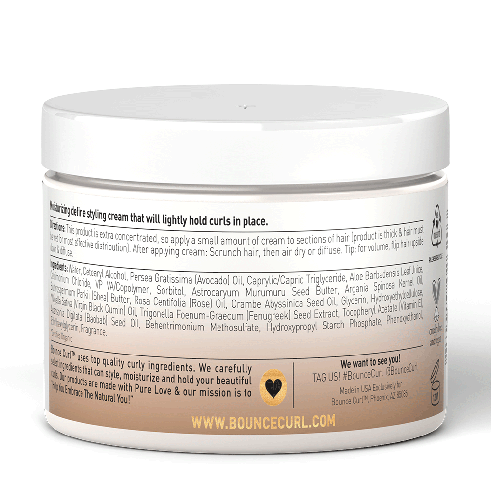 Bounce Curl Avocado &amp; Rose Oil Clump and Define Cream