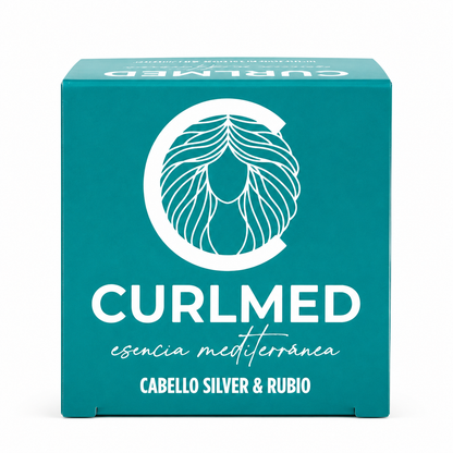 CurlMed Solid Shampoo for Silver and Blonde Hair 80g