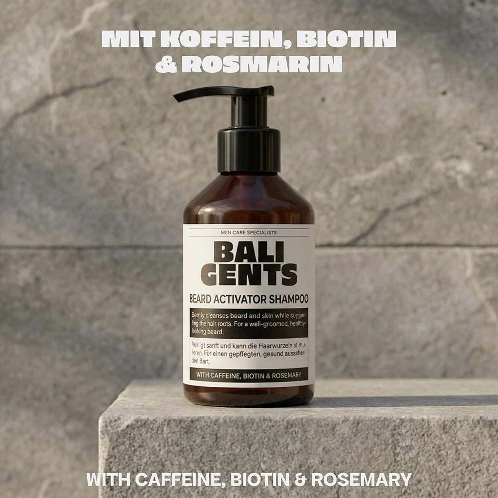 Bali Gents Activator Beard Shampoo 150ml