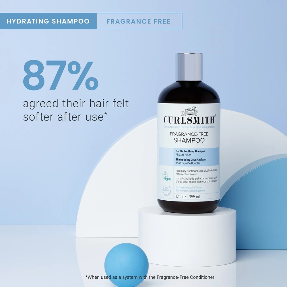 Curlsmith Fragrance-Free Shampoo 355ml