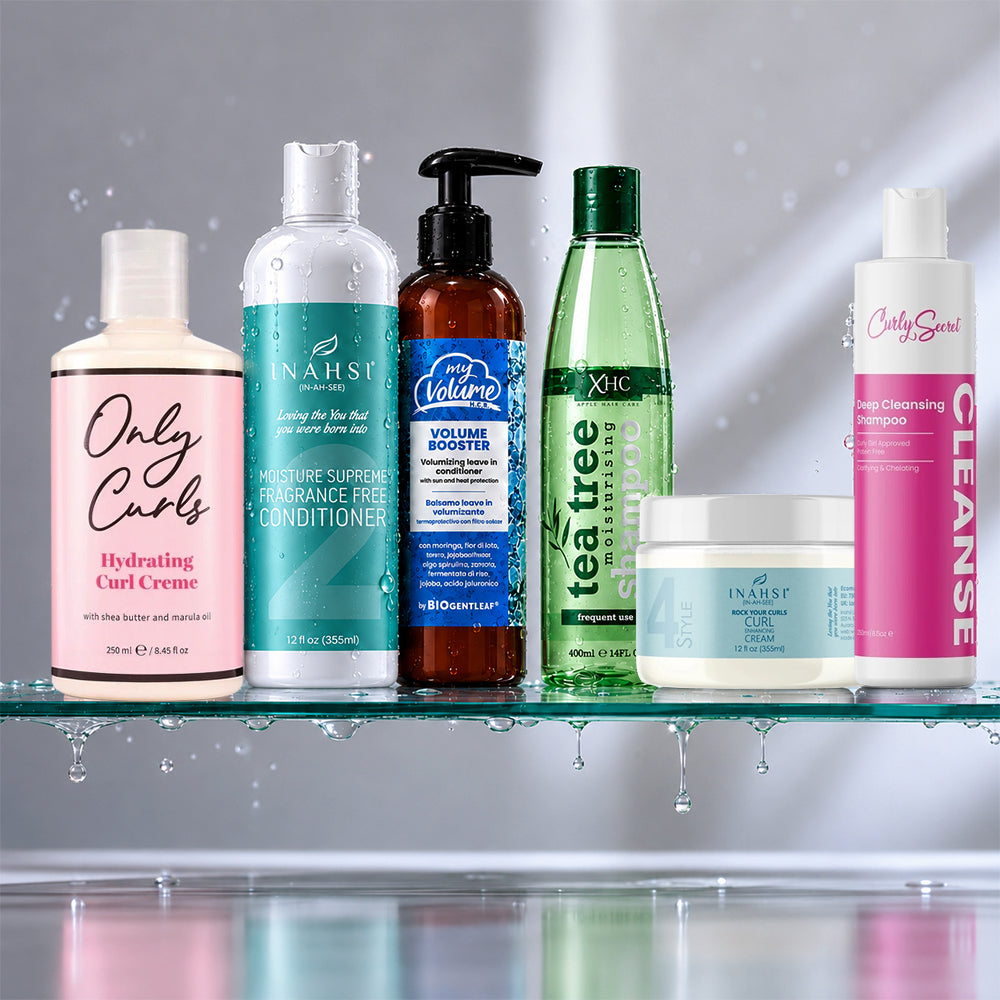 CurlyNest Starter Kit for Kinky Curly Hair 4B-4C - Structural Fortification