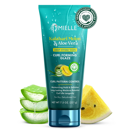 Mielle Kalahari Melon &amp; Aloe Vera Curl-Forming Glaze Gel 212g