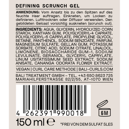 Bali Curls Defining Gel