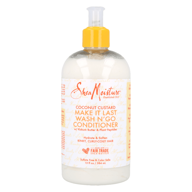 Shea Moisture Coconut Custard Wash &amp; Go Conditioner 384ml