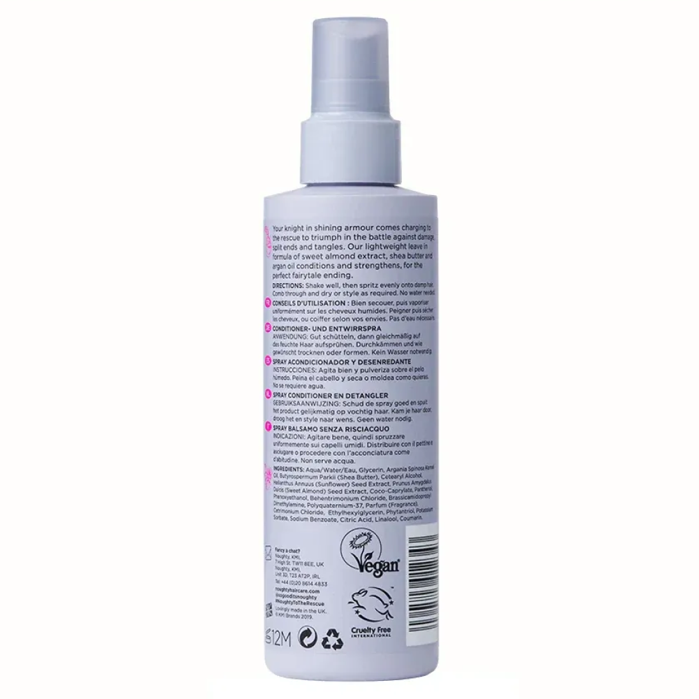Noughty Conditioning &amp; Detangling Spray Thirst Aid 200ml