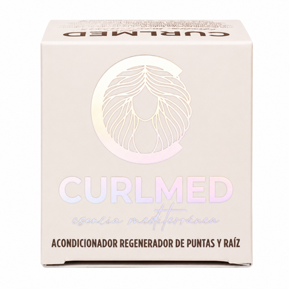 CurlMed Solid Conditioner Restorative Ends and Root Matcha Tea 80g
