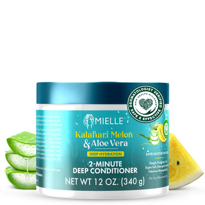 Mielle Kalahari Melon &amp; Aloe Vera Deep Conditioner 340ml