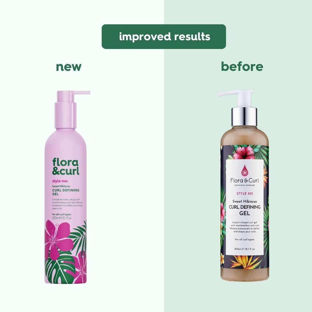 Flora &amp; Curl Style Me Sweet Hibiscus Curl Defining Gel 300ml