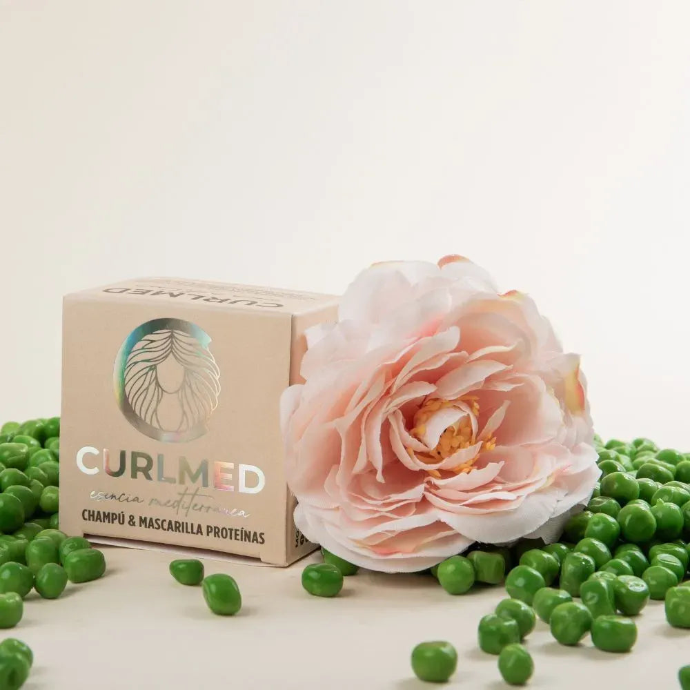 CurlMed Solid Shampoo + Mask Protein All Hair Types 70g