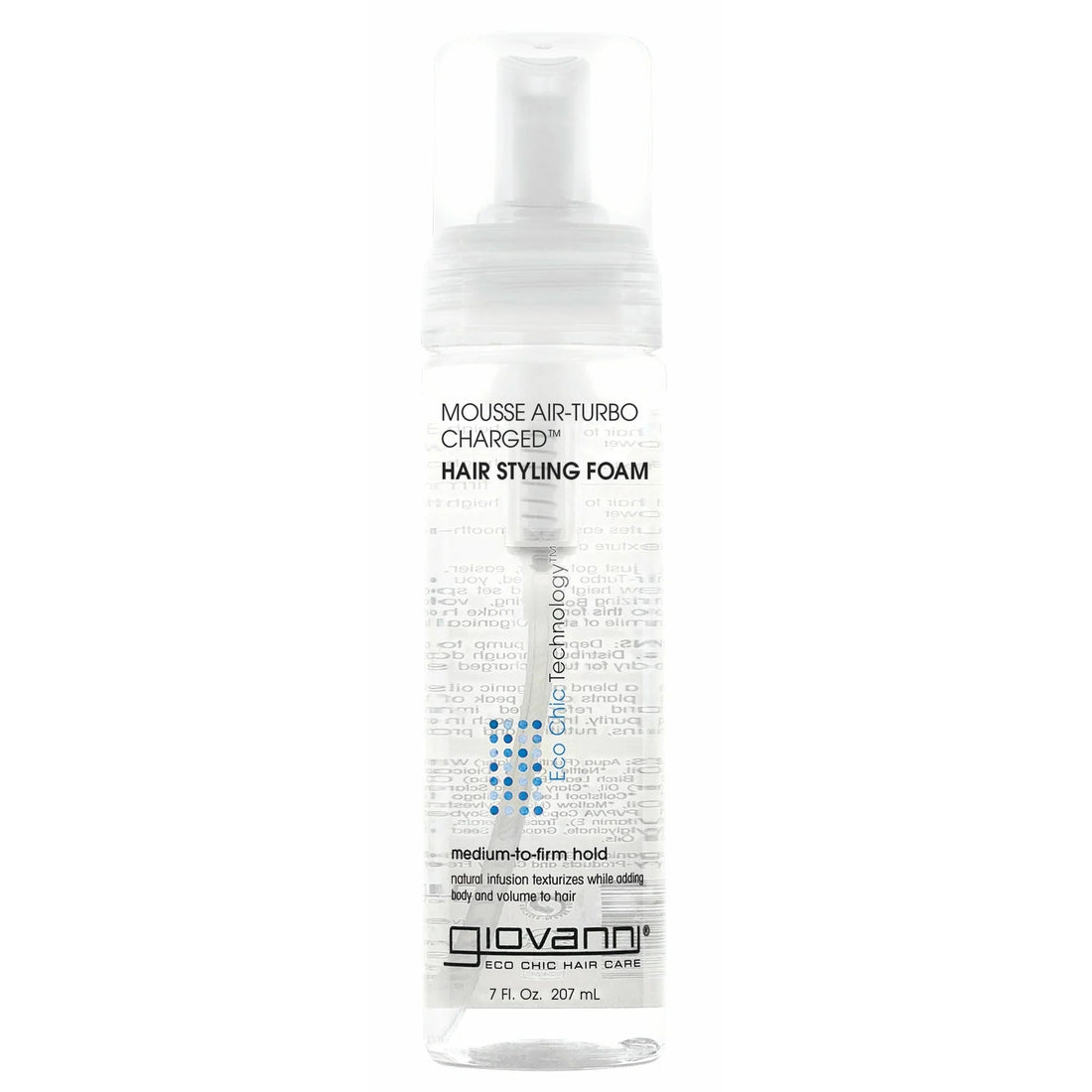 Giovanni Mousse Air Turbo Charged Hair Styling Foam 207ml