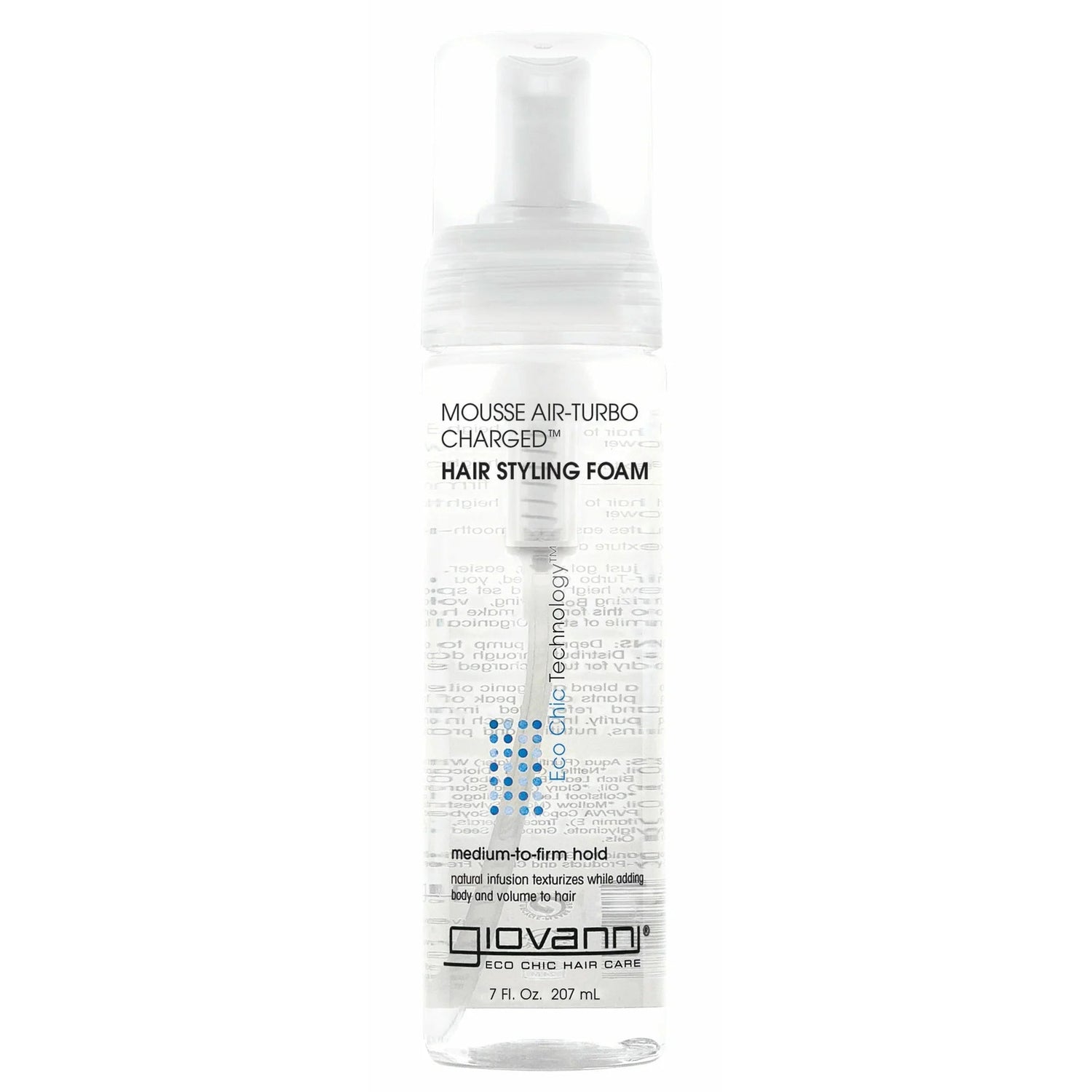Giovanni Mousse Air Turbo Charged Hair Styling Foam 207ml